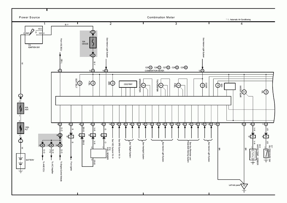 2001 Toyota 4Runner Wiring Diagram Images Wiring Diagram Sample