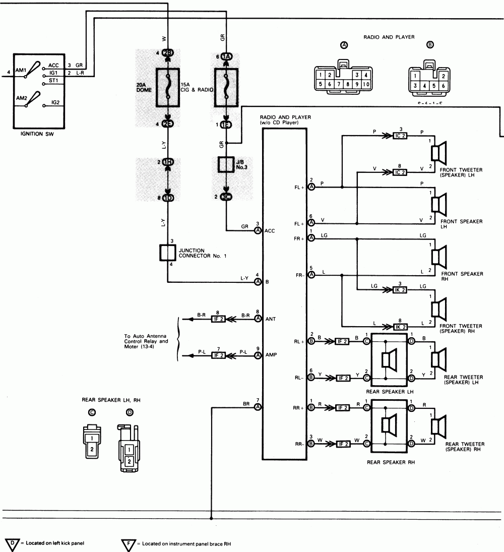 2003 Toyota Corolla Radio Wiring Diagram Database 2003 Toyota Corolla Radio Wiring Diagram Database